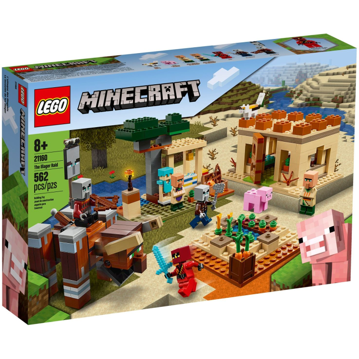 LEGO 21160 Minecraft Der Illager Überfall