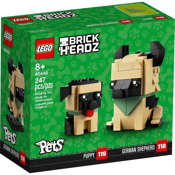 LEGO 40440 BrickHeadz Deutscher Schäferhund