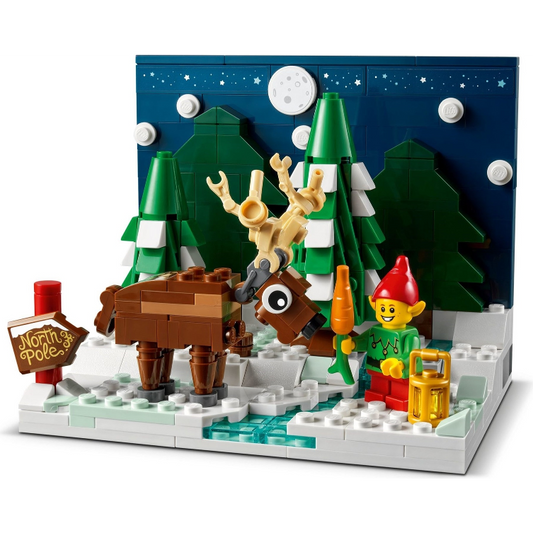 LEGO 40484 Vorgarten des Weihnachtsmanns Weihnachten