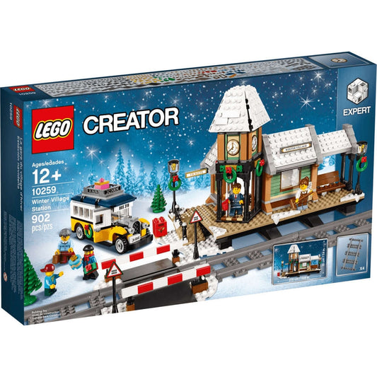 LEGO 10259 Creator Winterlicher Bahnhof Weihnachten Rarität